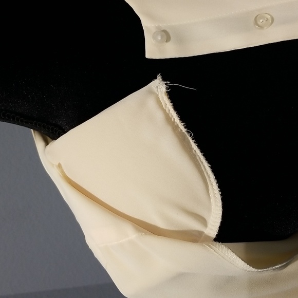 Vtg. tailored blouse - Picture 4 of 5